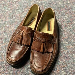 Florsheim brown loafer shoes men’s